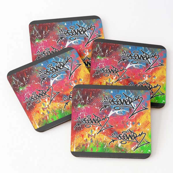 Item preview, COLOURED TAGS OF ESONE ABSTRACT URBAN GRAFFITI STREET STYLE designed and sold by GraffitiBomberZ.