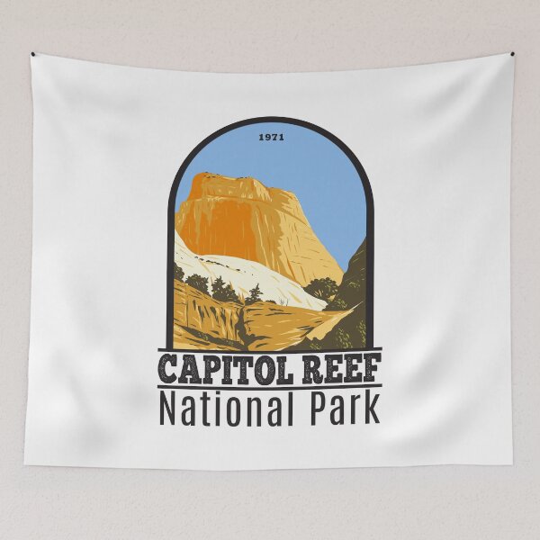 Item preview, Capitol Reef National Park Golden Throne Utah designed and sold by KrisSidDesigns.