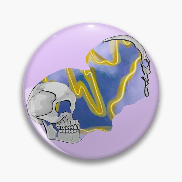 Item preview, Marbled Cracked Skull designed and sold by MqBelle.