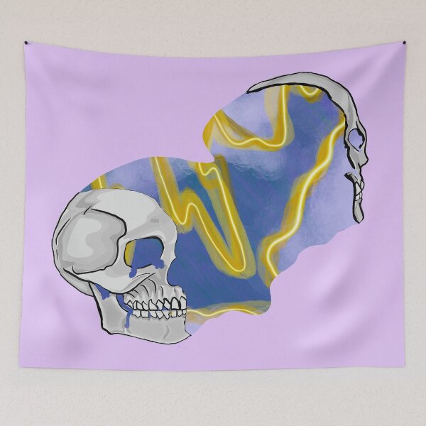 Item preview, Marbled Cracked Skull designed and sold by MqBelle.