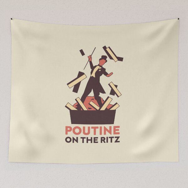 Aperçu de l'œuvre Poutine au Ritz (Browns) créée et vendue par FrancoStyle.