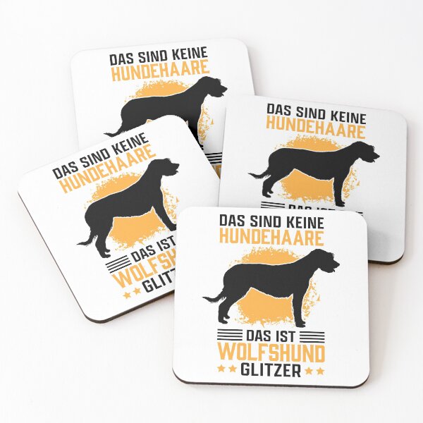 Artikelvorschau, Das ist Irischer Wolfshund Glitzer Windhund Spruch entworfen und verkauft von madgrfx.