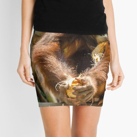 Orangutan - Snack Time Mini Skirt