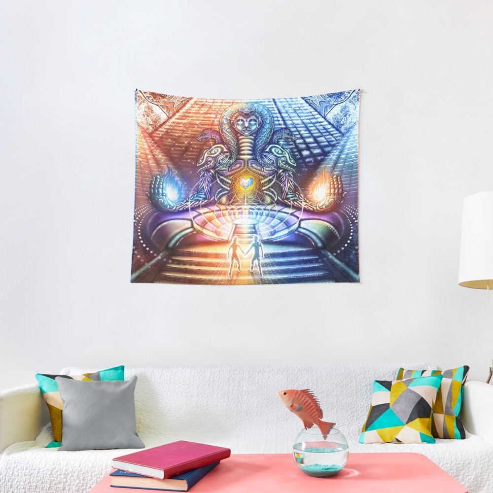 FireMoon FrozenSun Tapestry