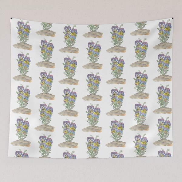 Item preview, Viola Tricolor in watercolor designed and sold by Hallamalla.