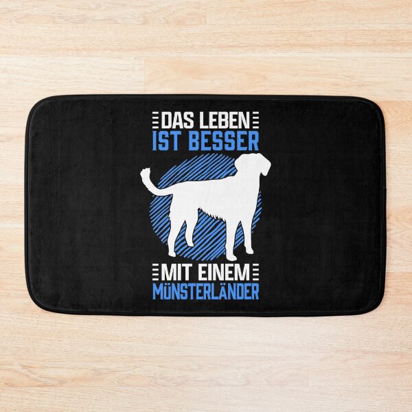 Item preview, Living with the Small Munsterlander Hunting Dog saying designed and sold by madgrfx.