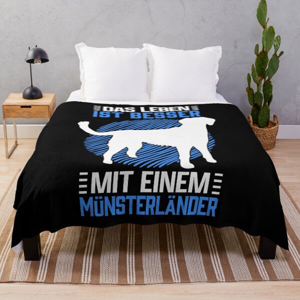 Item preview, Living with the Small Munsterlander Hunting Dog saying designed and sold by madgrfx.