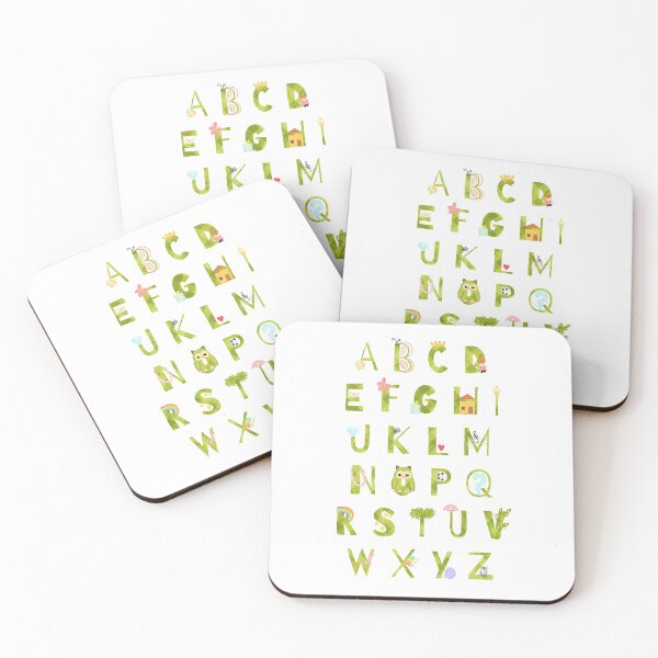 Item preview, Green Alphabet designed and sold by ArteAnnie.