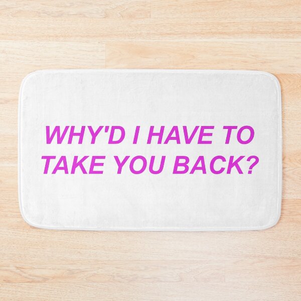 Item preview, Why'd I Have To Take You Back? (Purple) designed and sold by FilipeFerreira.
