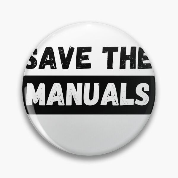 Item preview, Save The Manuals (Large Print) designed and sold by Dedicated2Drive.