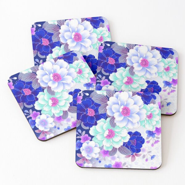 Artikelvorschau, Hübsche blaue und violette Blumen entworfen und verkauft von NexusArts.