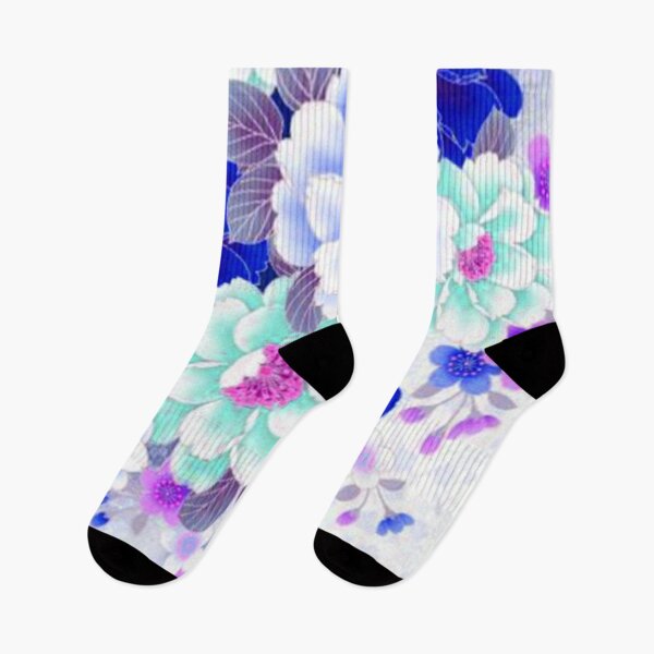 Artikelvorschau, Hübsche blaue und violette Blumen entworfen und verkauft von NexusArts.