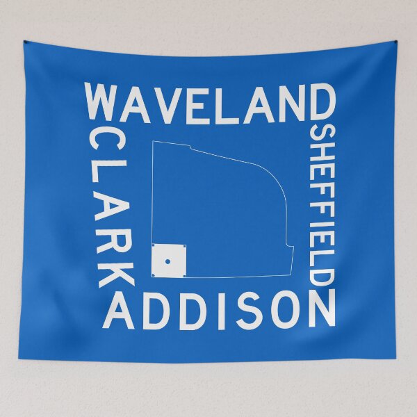 Item preview, Streets Of Wrigley Field (Chicago Cubs) designed and sold by 90sBullsShirts.
