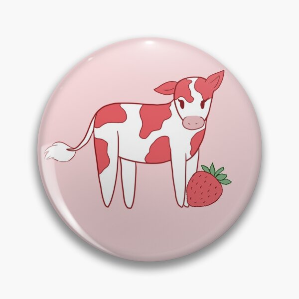 Item preview, Strawberry Milk Cow designed and sold by LahaskaArt.