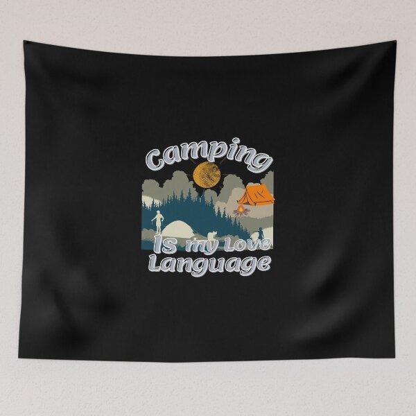 Item preview, Camping Is My Love Language designed and sold by JoLiShop.