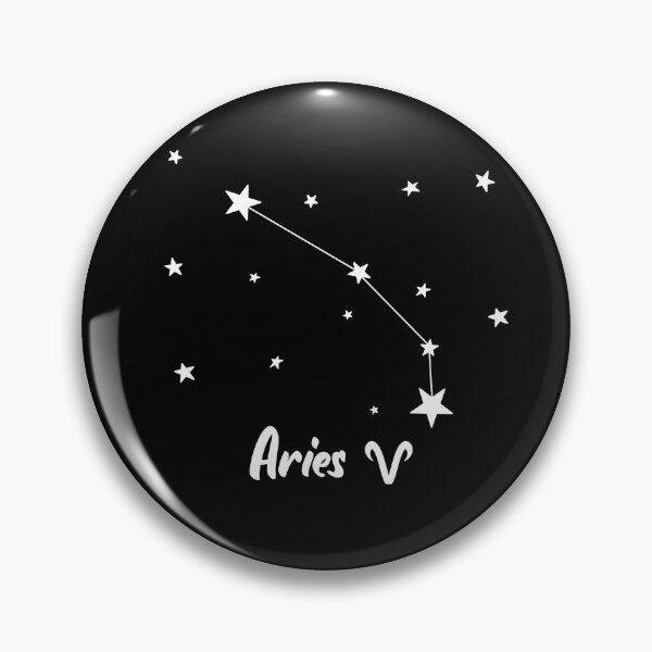 Item preview, Aries Zodiac Star Constellation White Lines designed and sold by LaGode.