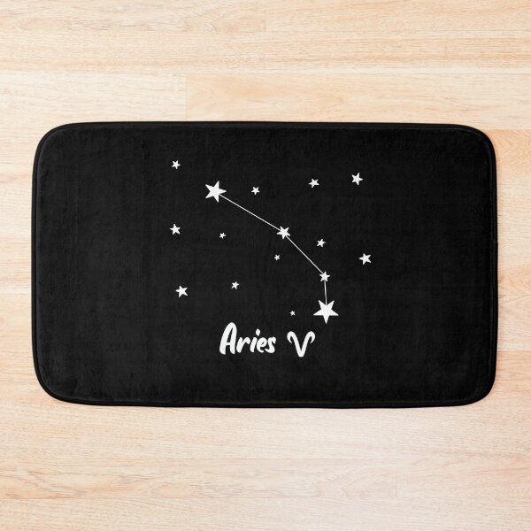 Item preview, Aries Zodiac Star Constellation White Lines designed and sold by LaGode.