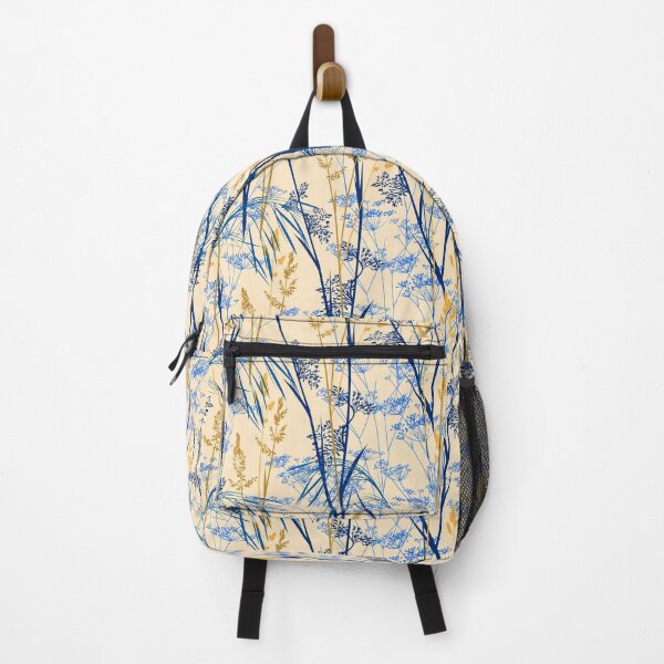 Item preview, Wild grasses - beige-blue designed and sold by kobyakov.