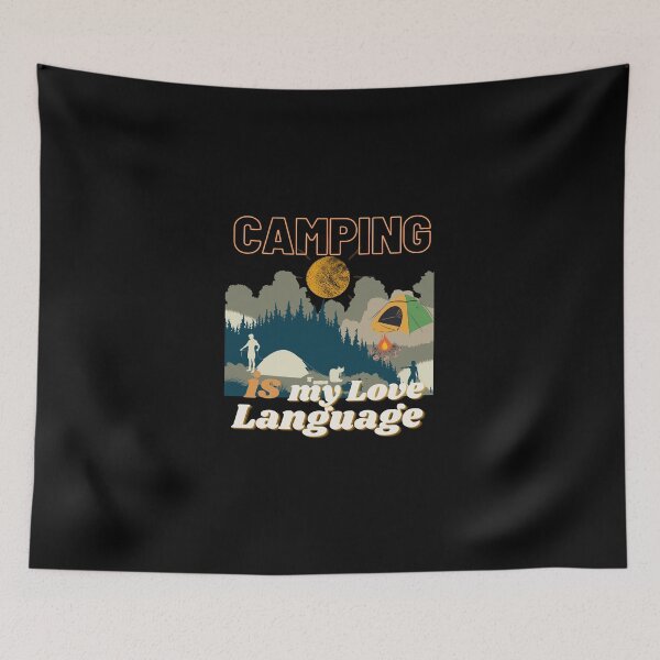 Item preview, Camping Is My Love Language designed and sold by JoLiShop.
