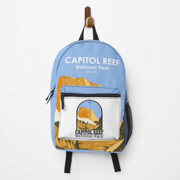 Item preview, Capitol Reef National Park Utah Golden Throne Vintage designed and sold by KrisSidDesigns.