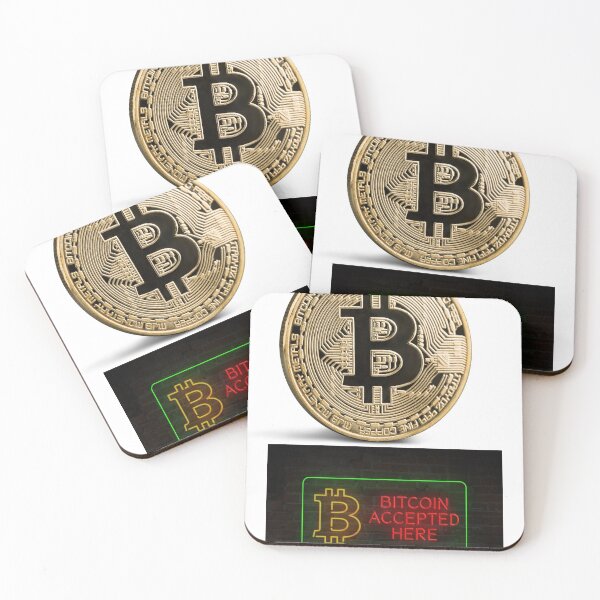 Item preview, Bitcoin Accepted Here designed and sold by Highhocreations.