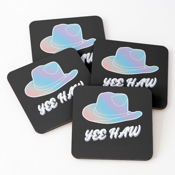 Item preview, Yee Haw! With Rainbow Pastel Cowboy Hat designed and sold by AceKarDesigns.