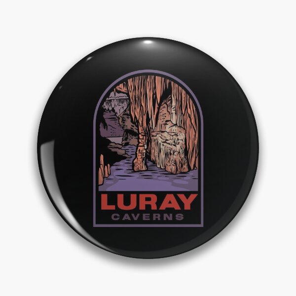 Item preview, Luray Caverns Virginia Badge designed and sold by HalpinDesign.