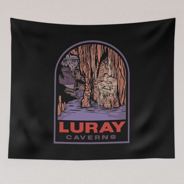 Item preview, Luray Caverns Virginia Badge designed and sold by HalpinDesign.