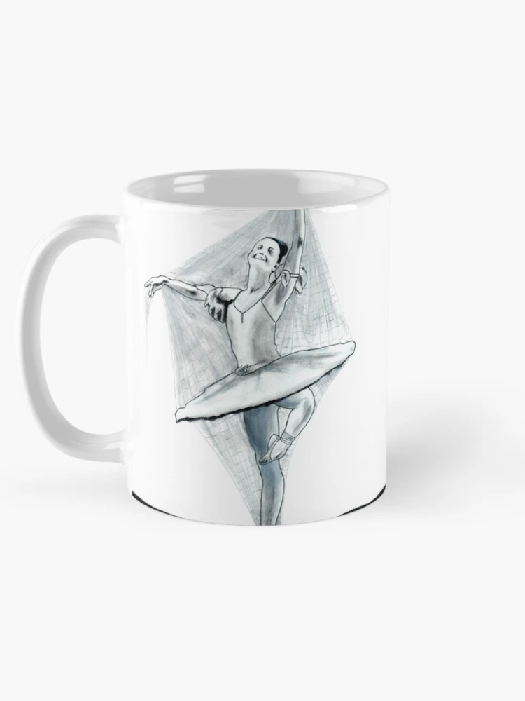 Aperçu 5 sur 6. Mug à café avec l'œuvre Danse Rigide créée et vendue par Zombie Rust.