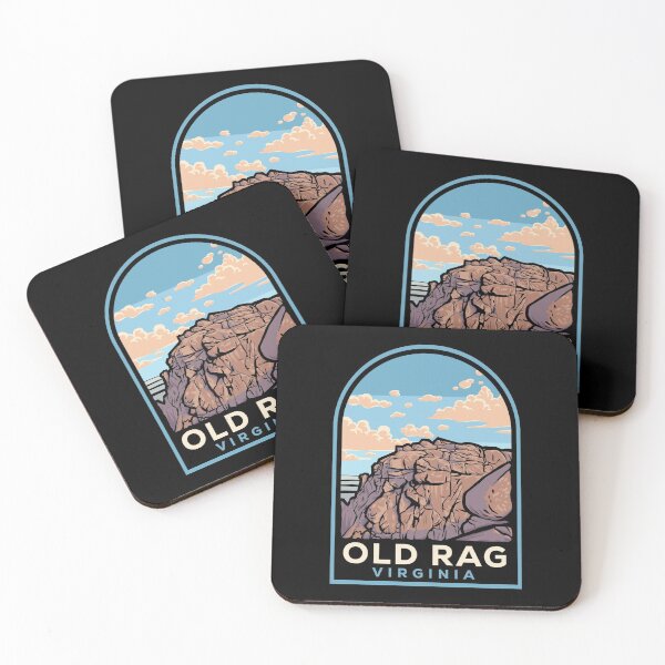 Item preview, Old Rag Virginia Badge designed and sold by HalpinDesign.