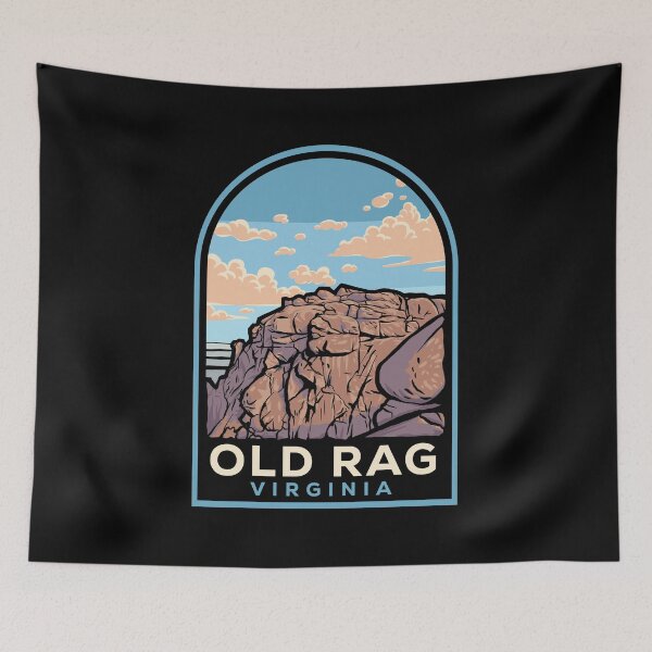 Item preview, Old Rag Virginia Badge designed and sold by HalpinDesign.