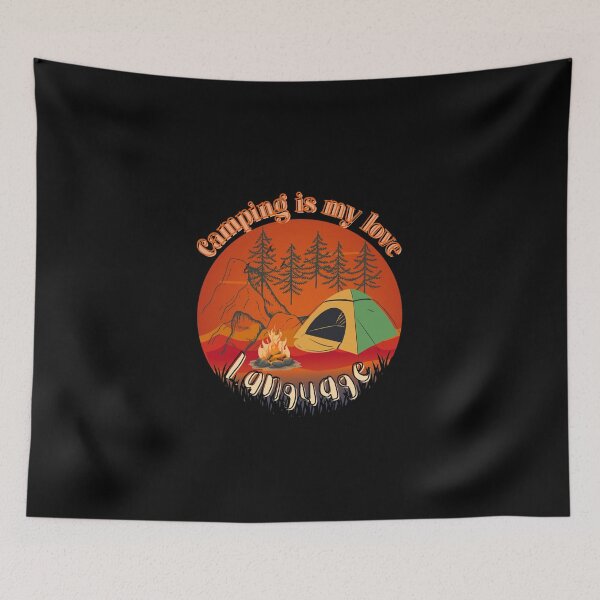 Item preview, Camping Is My Love Language designed and sold by JoLiShop.