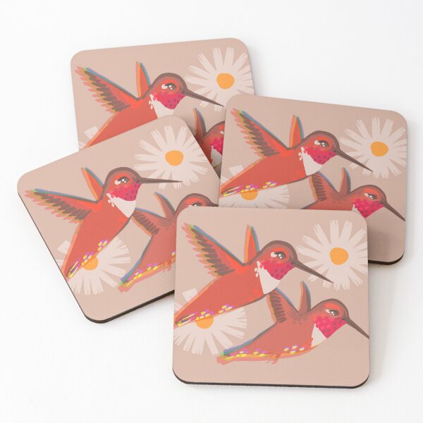 Item preview, Rufous Hummingbirds designed and sold by Adrielle-art.