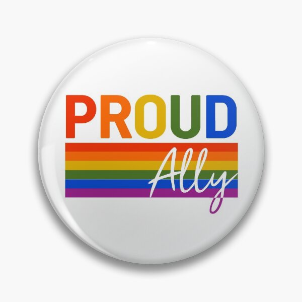 Item preview, Proud Ally, Rainbow Colors Gift, Pride Rainbow Gift Idea, Gift For Gays designed and sold by GoldenGerrari.