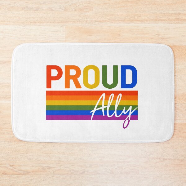 Item preview, Proud Ally, Rainbow Colors Gift, Pride Rainbow Gift Idea, Gift For Gays designed and sold by GoldenGerrari.