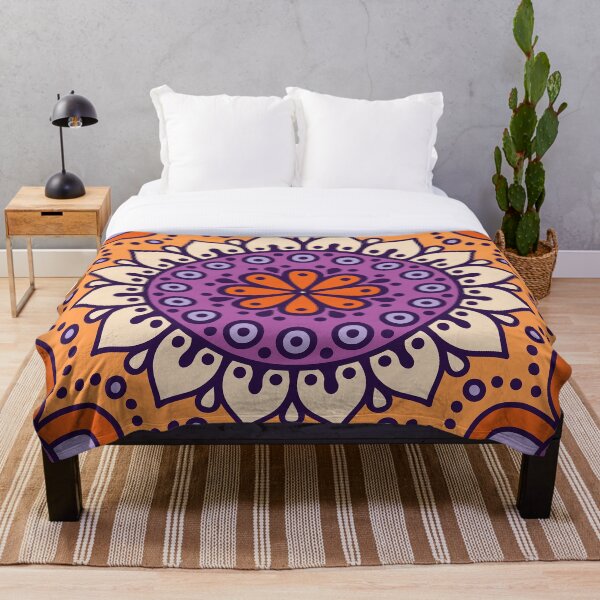 Item preview, Patrón de mandala colorido festivo Realeza designed and sold by Tu Tu.