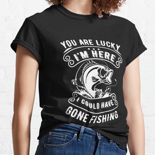 Gone Fishing Shirt Fishing Shirt Fishing Girl Shirt Fishing Messy Bun Shirt  Bleached Shirt 