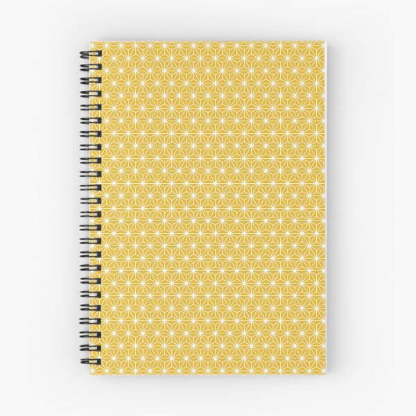 Item preview, Konjiki Yellow Asanoha - Japanese Traditional Pattern designed and sold by KinitaDesign.