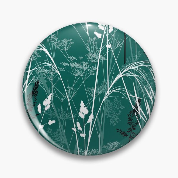 Item preview, Wild grasses - dark green designed and sold by kobyakov.