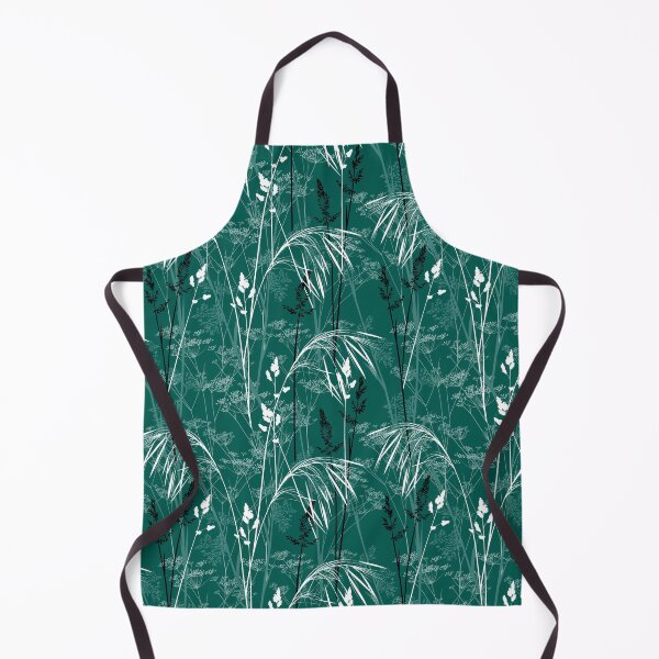 Item preview, Wild grasses - dark green designed and sold by kobyakov.