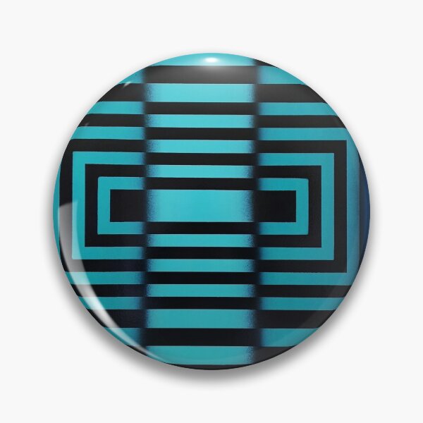 Item preview, TURQOISE SQUARES OF ESONE ABSTRACT URBAN GRAFFITI STREET STYLE designed and sold by GraffitiBomberZ.