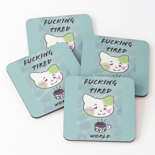 Item preview, Tired Cat  designed and sold by BlazerDesigns.