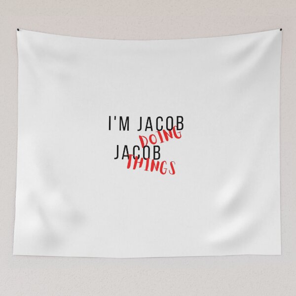Item preview,  I'M JACOB DOING JACOB THINGS , Child, Funny, Sarcastic, Novelty, Fun Funny , Humor  designed and sold by hemokhtar.