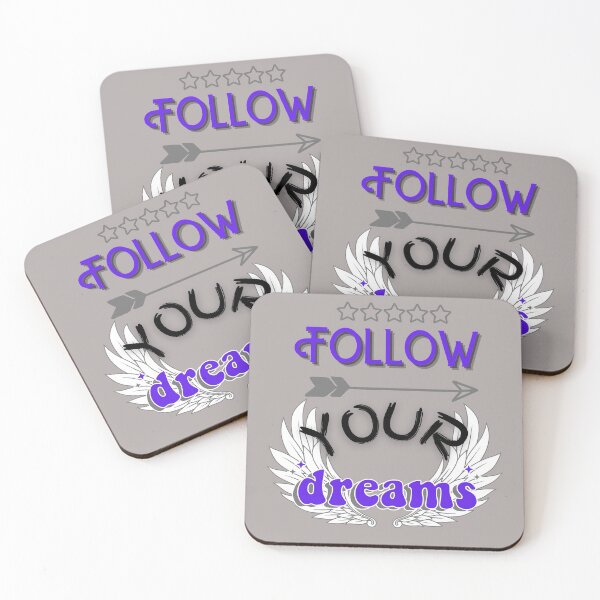 Item preview, FOLLOW YOUR DREAMS designed and sold by Craftivity.