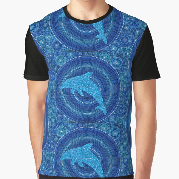 Dolphin australian aboriginal art