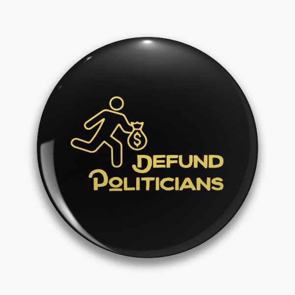 Item preview, Defund Politicians - money bag designed and sold by LibertarianSt.