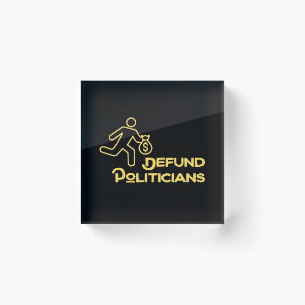 Item preview, Defund Politicians - money bag designed and sold by LibertarianSt.