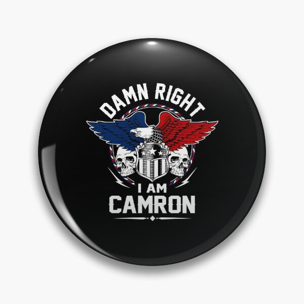 Item preview, Camron Name T Shirt - Damn Right I Am Camron Gift Item Tee.Png designed and sold by eroscamila.