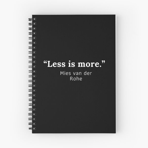 Item preview,  "Menos es más." - Mies van der Rohe designed and sold by izzablue.