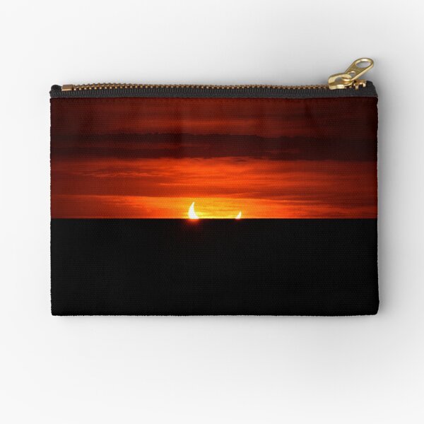 Item preview, Sunrise - annular eclipse over lake Ontario designed and sold by momentintime97.